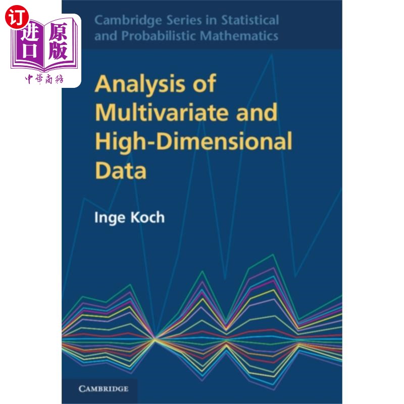 海外直订Analysis of Multivariate and High-Dimensional Da... 多元和高维数据分析