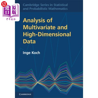 海外直订Analysis of Multivariate and High-Dimensional Da... 多元和高维数据分析