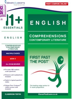 海外直订11+ English Comprehensions: Contemporary Literat... 11+英语理解:当代文学第二册