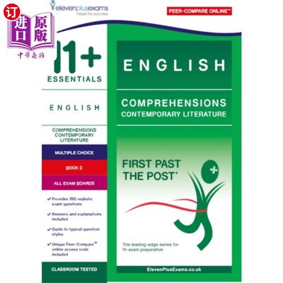 海外直订11+ English Comprehensions: Contemporary Literat... 11+英语理解:当代文学第二册