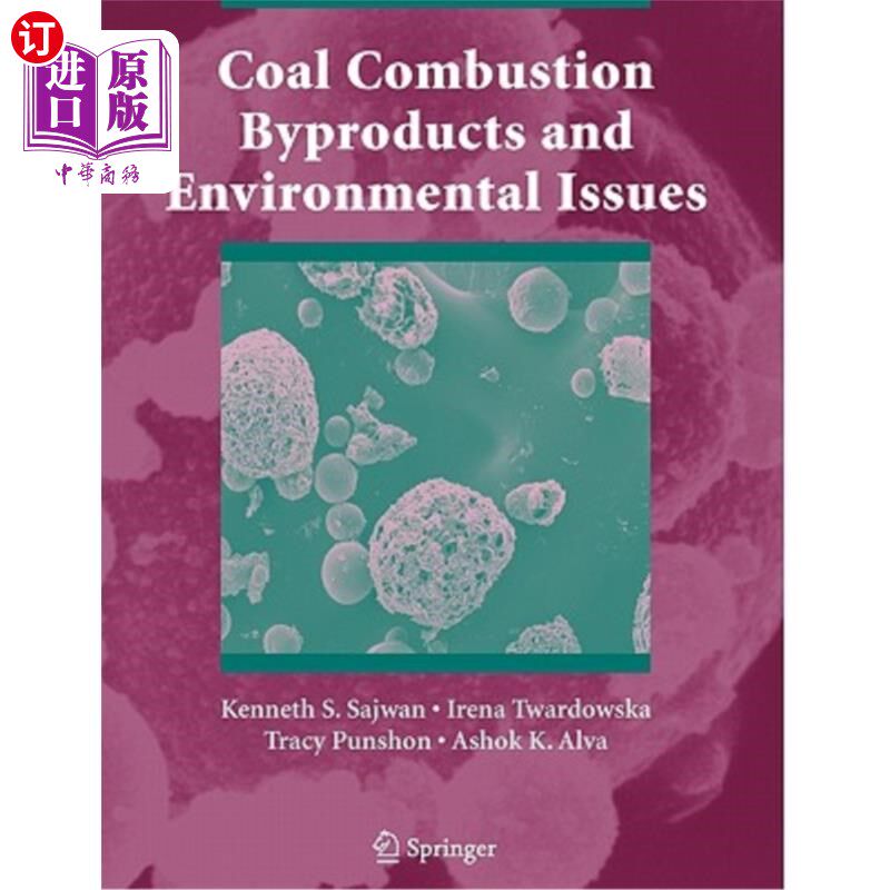 海外直订Coal Combustion Byproducts and Environmental Issues 煤炭燃烧副产物与环境问题