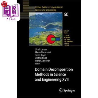 海外直订Domain Decomposition Methods in Science and Engineering XVII 科学与工程中的区域分解方法