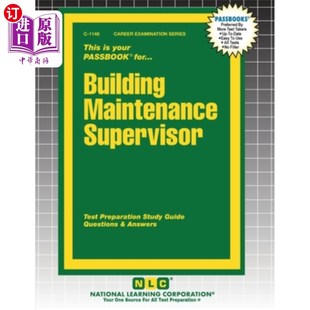 海外直订Building Maintenance Supervisor 楼宇维修督导员