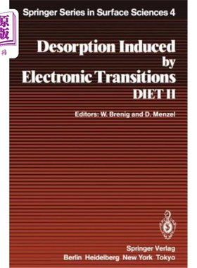 海外直订Desorption Induced by Electronic Transitions Diet II: Proceedings of the Second  电子转换引起的解吸饮食II：