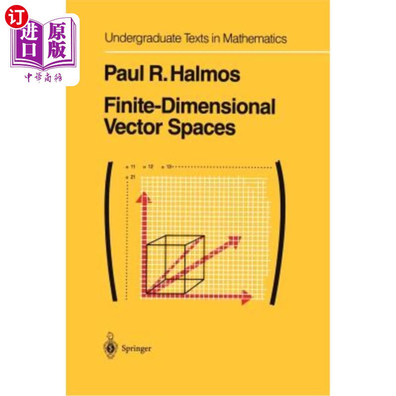 海外直订Finite-Dimensional Vector Spaces 有限维向量空间