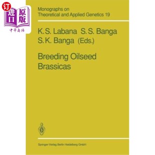 油菜育种 Brassicas 海外直订Breeding Oilseed
