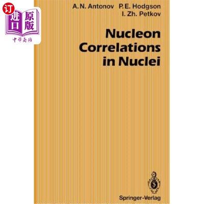 海外直订Nucleon Correlations in Nuclei 原子核中的核子关联