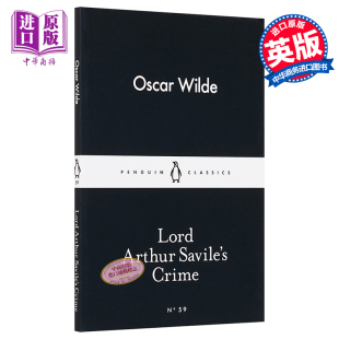 LBS 中商原版 Saviles 名著 世界经典 小黑书 现货 Lord Arthur Crime 罪行 英文原版 亚瑟·萨维尔勋爵 王尔德