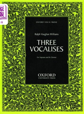 海外直订Three Vocalises Three美声