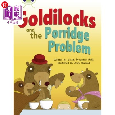 海外直订Bug Club Guided Fiction Year Two Turquoise A Goldilocks and the Porridge Problem 虫子俱乐部指导小说第二年绿
