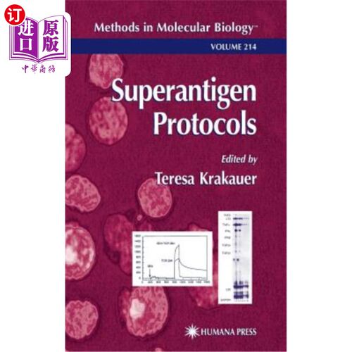 海外直订医药图书Superantigen Protocols 超抗原协议