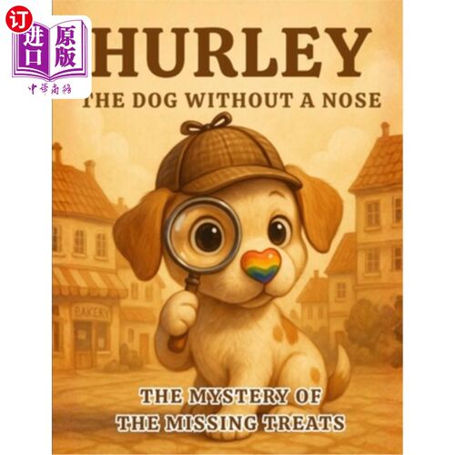 海外直订Hurley the Dog Without A Nose: The Mystery of the Missing Treats 没有鼻子的狗Hurley：丢失食物的奥秘