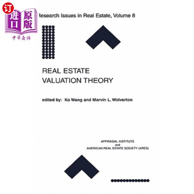 海外直订Real Estate Valuation Theory 房地产估价理论