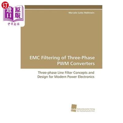 海外直订EMC Filtering of Three-Phase Pwm Converters 三相Pwm变换器的电磁兼容滤波