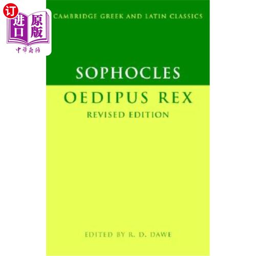 海外直订Sophocles: Oedipus Rex 索福克勒斯:俄狄浦斯雷克斯