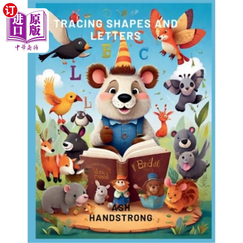 海外直订Tracing Shapes and Letters: A Pre-Writing Activity Book 描摹形状和字母：一本写作前的活动手册