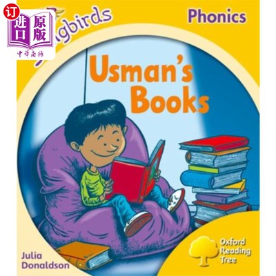 海外直订Oxford Reading Tree Songbirds Phonics: Level 5: ... 牛津阅读树鸣鸟自然拼读法:第5级:乌斯曼的书