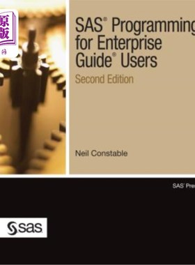 海外直订SAS Programming for Enterprise Guide Users, Second Edition 企业指南用户SAS编程，第二版