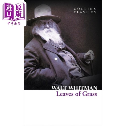 柯林斯经典文学 草叶集 Collins Classics Leaves Of Grass 英文原版 沃尔特 惠特曼 Walt Whitman 诗歌【中商原版】