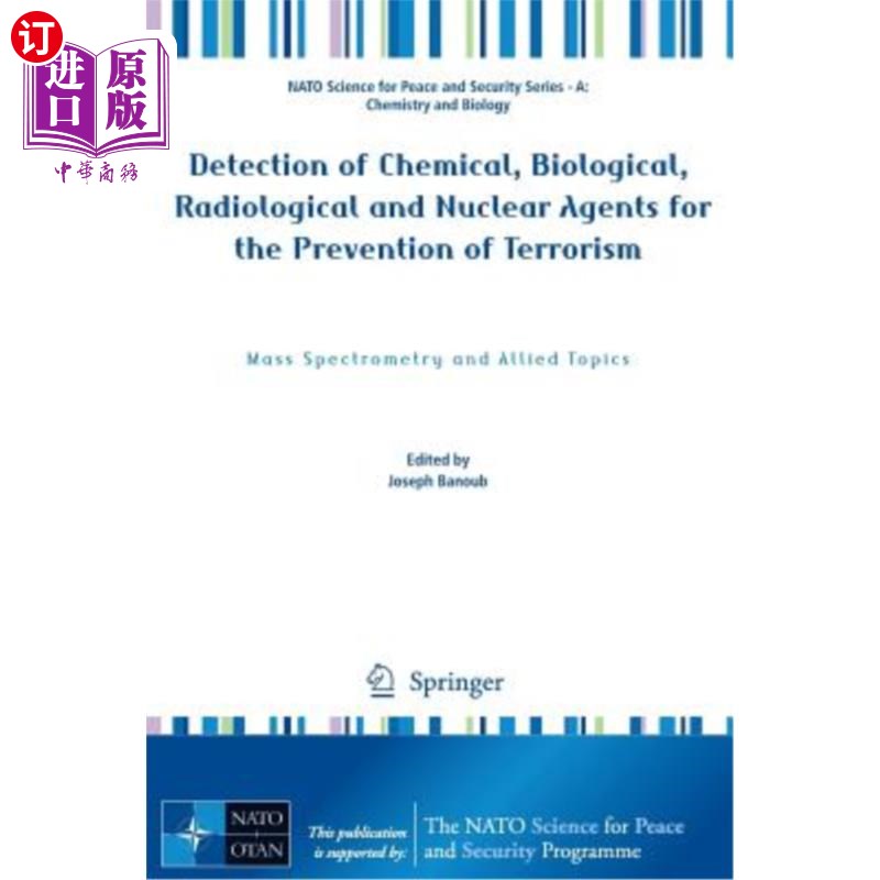 海外直订Detection of Chemical, Biological, Radiological and Nuclear Agents for the Preve