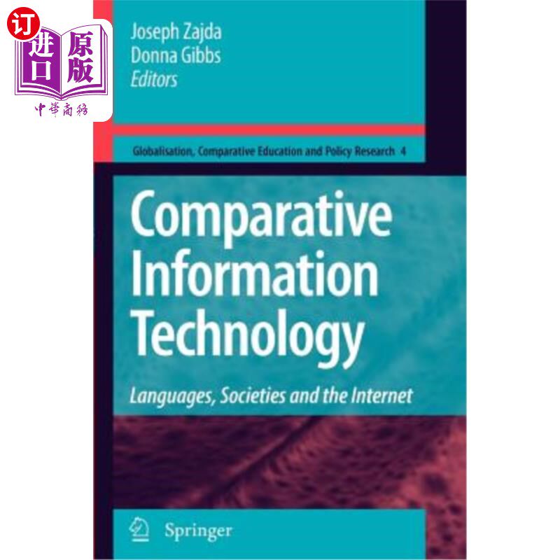 海外直订Comparative Information Technology: Languages, Societies and the Internet 比较信息技术:语言、社会和互联网