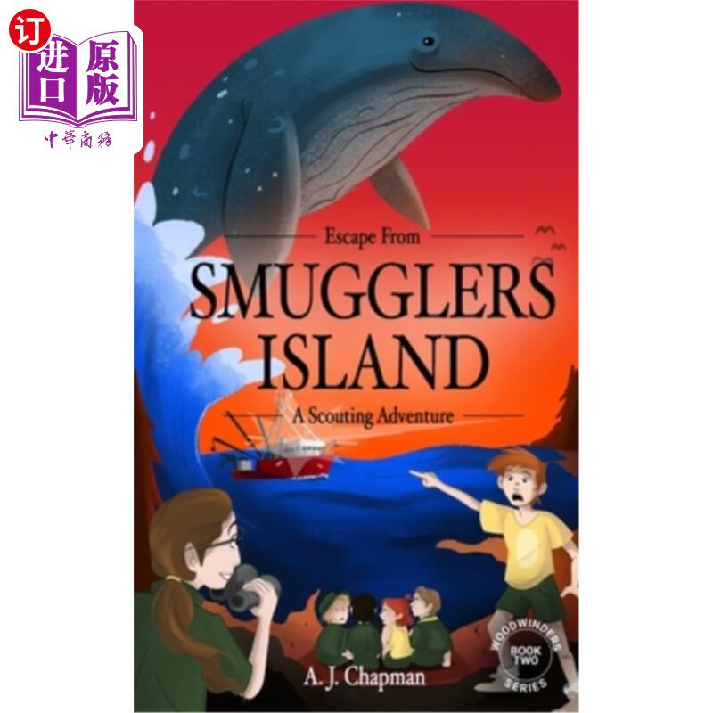 海外直订Escape from Smugglers Island: A Scouting Adventure 逃离走私者岛:侦察冒险