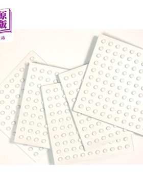 海外直订Numicon:: 100 Square Baseboard (5 Pack) Numicon: 100方形踢脚板(5包)