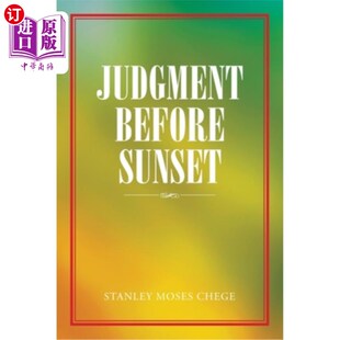 海外直订Judgment Before Sunset 日落前的审判