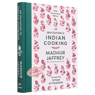 印度菜宴请 50周年纪念版 英文原版 An Invitation to Indian Cooking Madhur Jaffrey 美食食谱【中商原版】