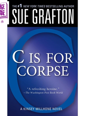 现货 C 尸体 苏格拉夫顿字母谜案系列3 英文原版 C Is for Corpse A Kinsey Millhone Mystery Sue Grafton【中商原版】