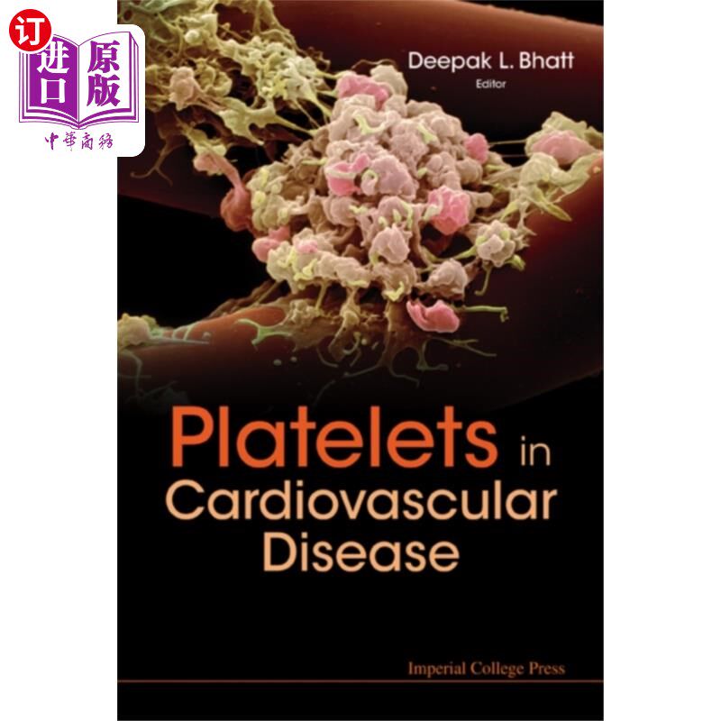 海外直订医药图书Platelets In Cardiovascular Disease 心血管疾病中的血小板