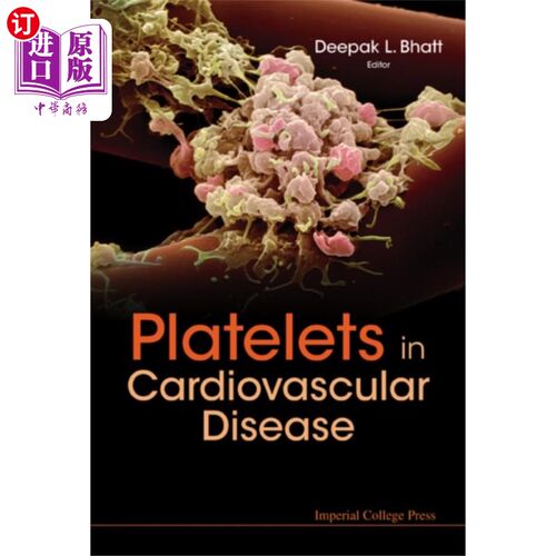 海外直订医药图书Platelets In Cardiovascular Disease 心血管疾病中的血小板