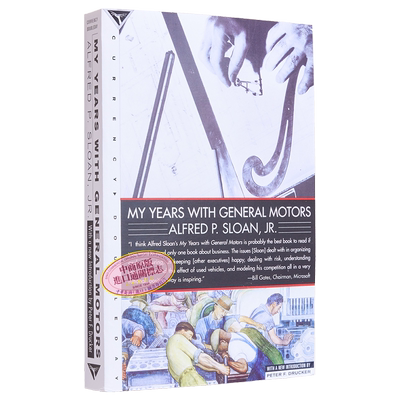 我在通用汽车的岁月 英文原版 My Years with General Motors Alfred Sloan【中商原版】
