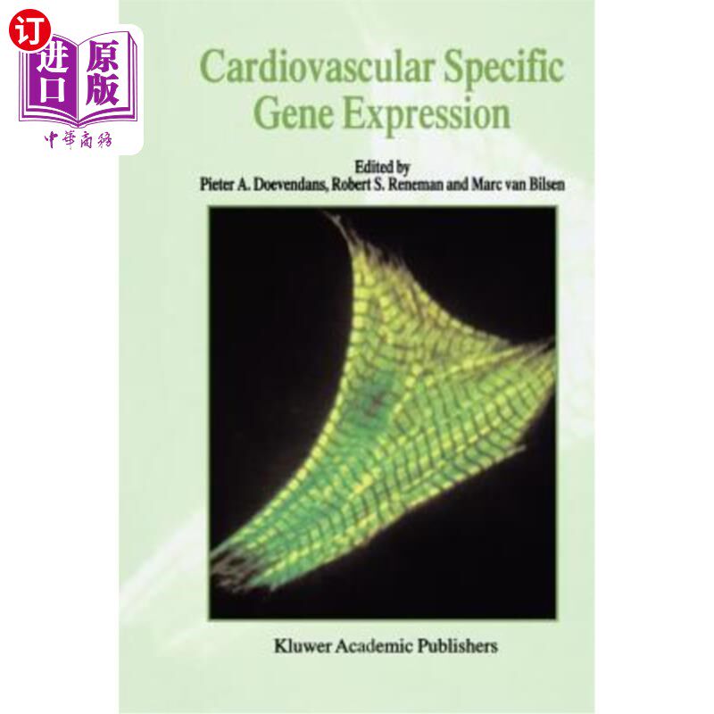 海外直订医药图书Cardiovascular Specific Gene Expression 心血管特异性基因表达