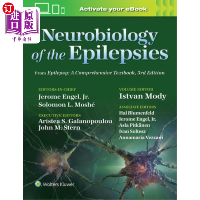 海外直订医药图书Neurobiology of the Epilepsies: From Epilepsy: A Comprehensive Textbook, 3rd Edi 癫痫神经生物学:来