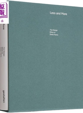 少即是多 迪特尔拉姆斯作品集 英文原版 Less and More【中商原版】