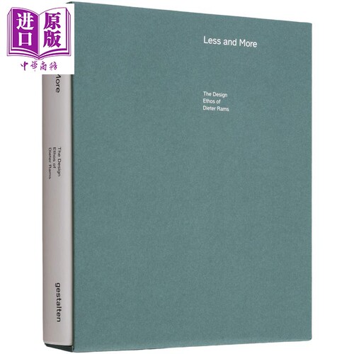 少即是多 迪特尔拉姆斯作品集 英文原版 Less and More【中商原版】