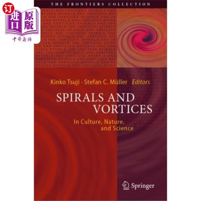 海外直订Spirals and Vortices 螺旋和漩涡