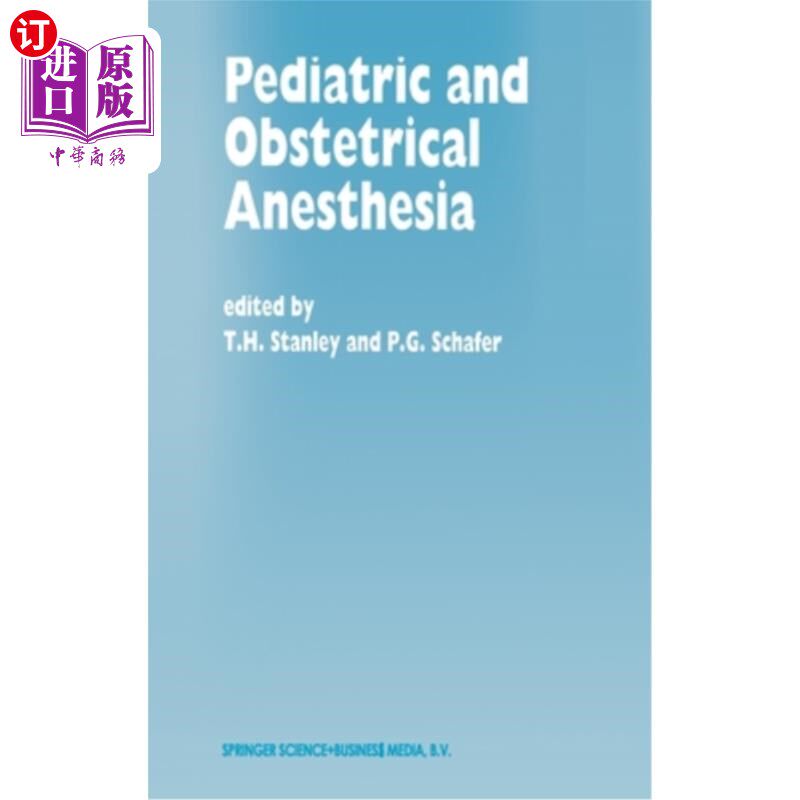 海外直订医药图书Pediatric and Obstetrical Anesthesia 儿科和产科麻醉