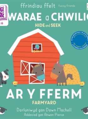 海外直订Chwarae a Chwilio: Ar y Fferm / Hide and Seek: O... 《Chwarae and Chwilio: a y Fferm / Hide