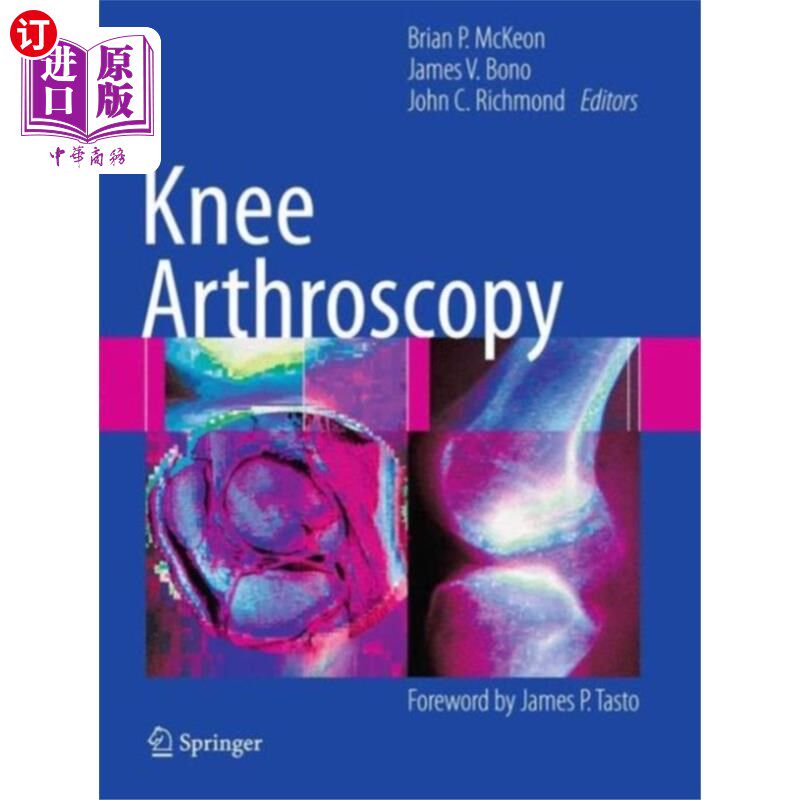 海外直订医药图书Knee Arthroscopy 膝盖关节镜检查