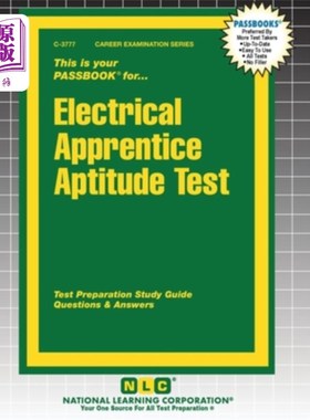 海外直订Electrical Apprentice Aptitude Test 电气学徒能力倾向测验