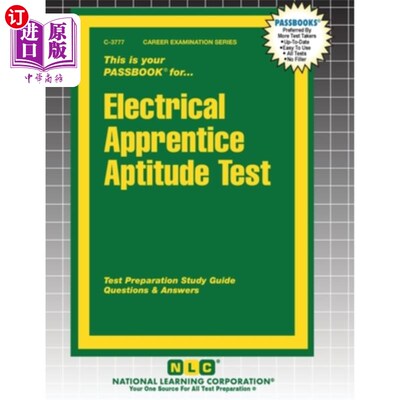 海外直订Electrical Apprentice Aptitude Test 电气学徒能力倾向测验