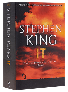 【中商原版】它 小丑回魂 It 英文原版 It film tie-in edition of Stephen King's IT 斯蒂芬金 推理与惊悚小说