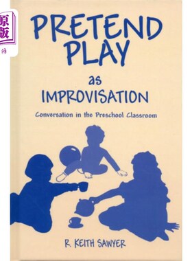 海外直订Pretend Play As Improvisation 假装即兴表演