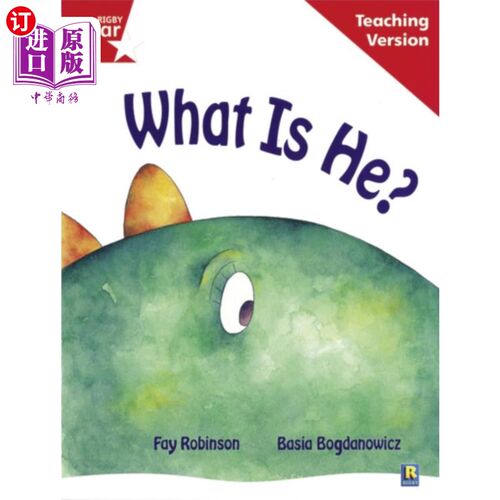 海外直订Rigby Star Guided Reading Red Level: What Is He?... 瑞格比星导阅读红色等级：他是什么？教学版