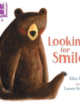 现货 Lauren Stringer Looking for Smile寻找微笑 英文原版 进口图书 儿童绘本 动物故事图画书【中商原版】