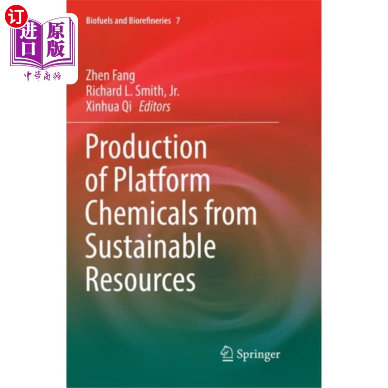 海外直订Production of Platform Chemicals from Sustainabl... 利用可持续资源生产平台化学品