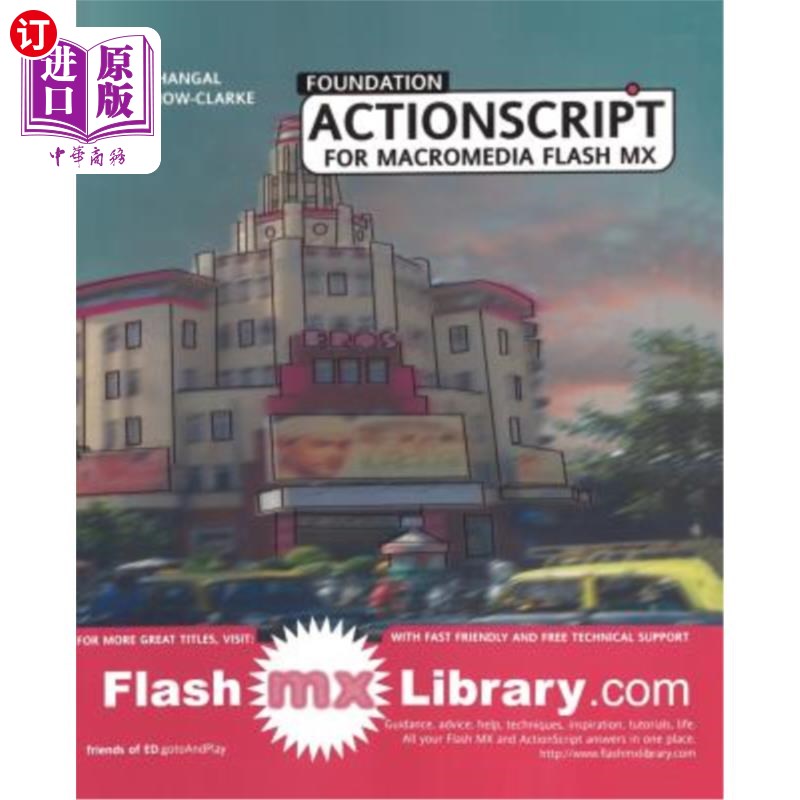 海外直订Foundation ActionScript for Macromedia Flash MX Macromedia Flash MX的基础动作脚本