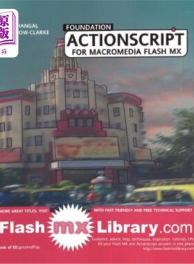 海外直订Foundation ActionScript for Macromedia Flash MX Macromedia Flash MX的基础动作脚本